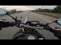 Eve Geçmeden Önce Akşam Gazlaması |Motorcycle ASMR |POV| #gbzmotovlog #mavivizor #mt09 #akrapovic