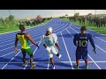 Usain bolt vs kylian mbapp vs tyreek hill