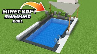 Minecraft | Easy Swimming Pool Design Tutorial Like #Taffstar ( Easy To Build ) ||