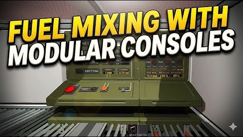 Accurate fuel mixing in Stationeers with modular consoles