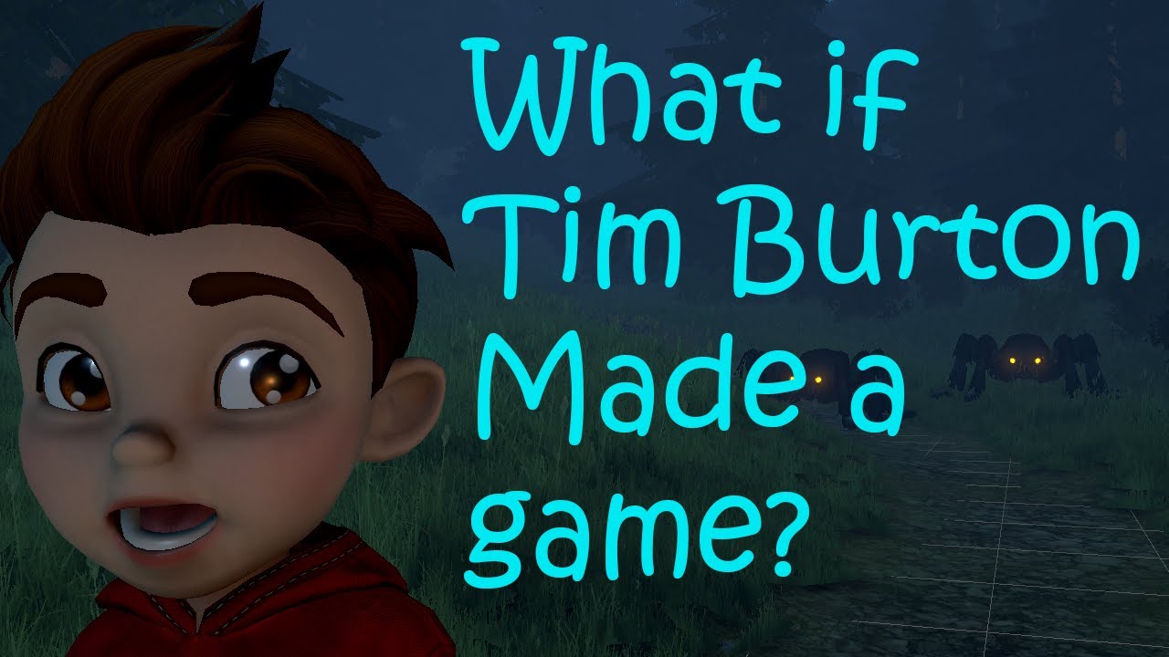 What if Tim Burton made a game? Devlog 1 #indiegame - YouTube