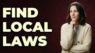 Where Are City Ordinances And Municipal Codes Published?