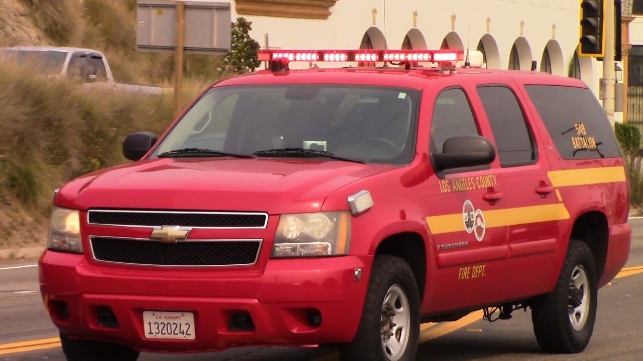 LACoFD Battalion 589 Responding YouTube