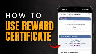 How To Use Costco Reward Certificate Via Direct Deposit [2026]