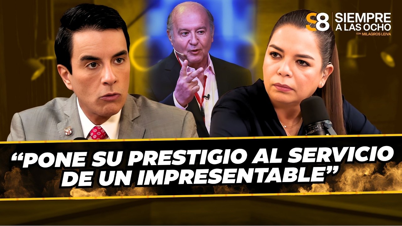 CARLOS ESPÁ opina sobre HERNANDO DE SOTO como PREMIER y llama IRRESPONSABLE a LÓPEZ ALIAGA | #S8