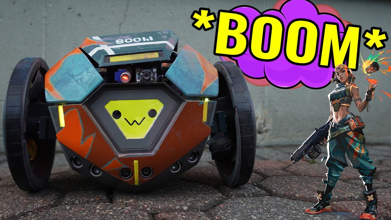 A Raze Boombot from Valorant - YouTube