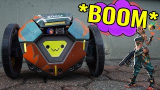 I Made A REAL Raze Boombot from Valorant