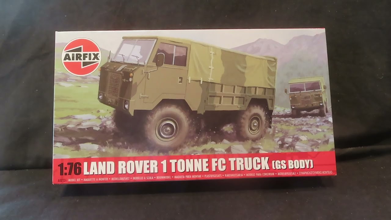 Airfix (ex JB Models) 1:76 Land Rover 1 Tonne FC Truck - Review & Build