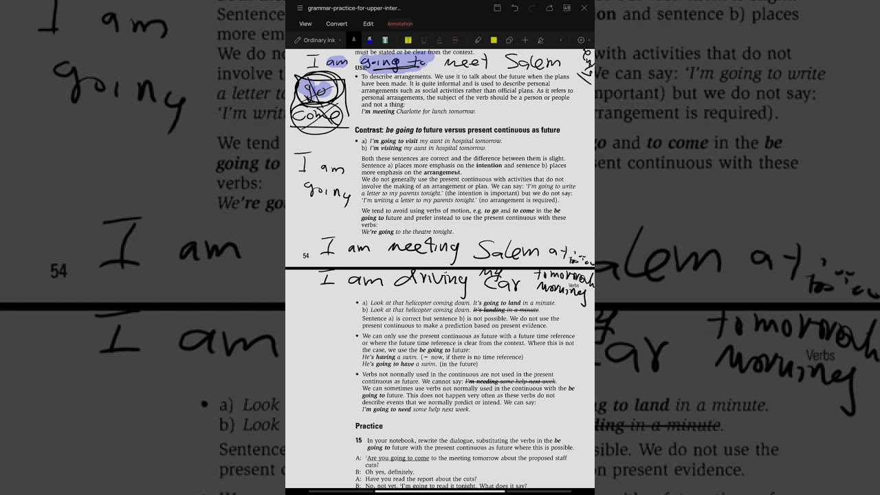 future,( Grammar B ) قسم اللغات