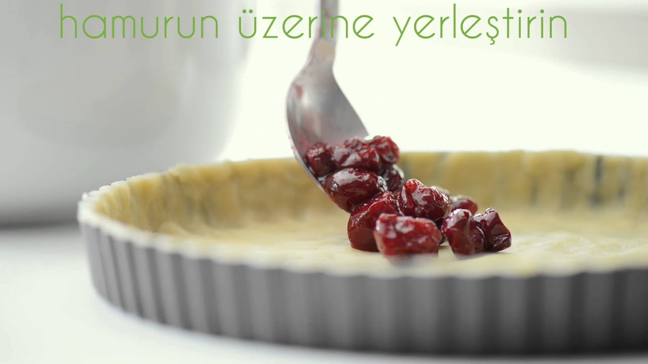 Vişneli Tart Tarifi Videosu Vişneli Tart Tarifi Videosu