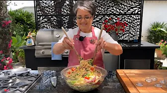 Delicious Cold Spaghetti Salad / Easy Summer Meal ❤️
