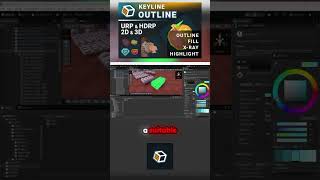 Unity Object Highlight | Outline & Highlight Shader Asset | Keyline #Unity #Shaders #MadeWithUnity