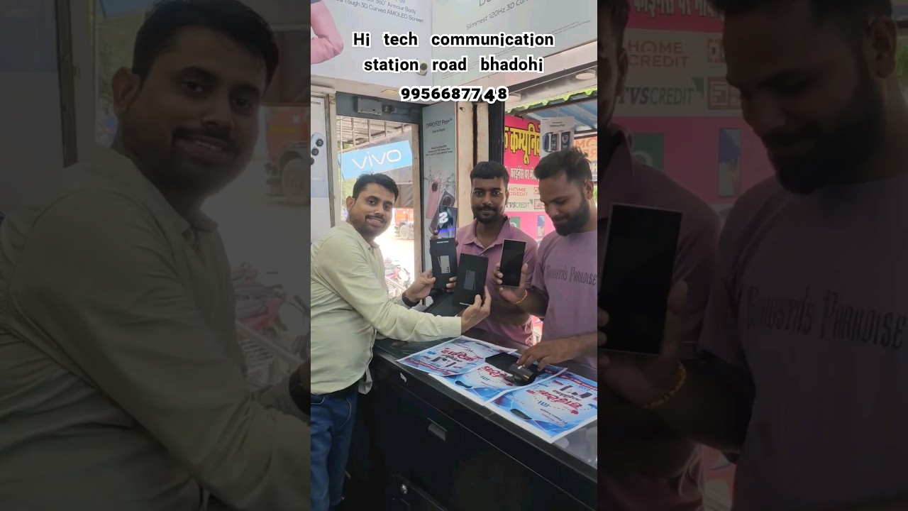 dosto aap ko bhi new phone chahiye to aaiye hamare shop hi tech communication bhadohi me thank you❤️