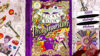 New Imaginarium Antiquarian Sticker Book: flipthrough + review (stationary haul) 📖 screenshot 5