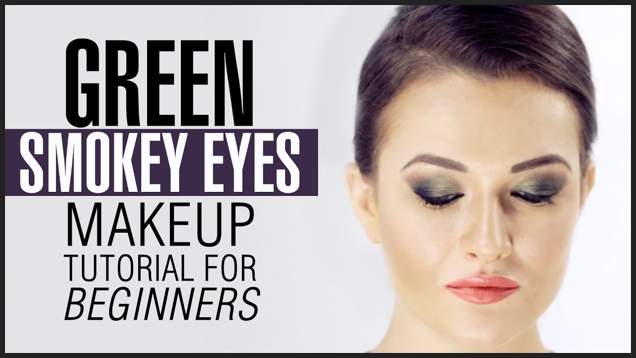 green smokey eye brown eyes Glamorous GREEN SMOKEY EYES Makeup