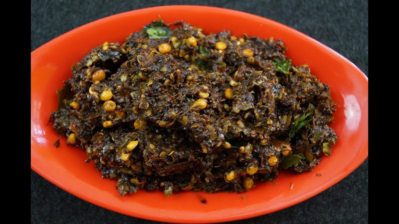 Telugu Vantalu - Pachimirchi Pachadi - Green Chilly Chutney - YouTube