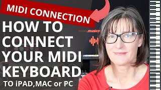 MIDI Connection: How to Connect your MIDI Keyboard to your iPad, Mac, or PC Computer screenshot 5