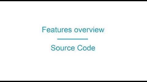 ABC App Builder Features overview Source Code