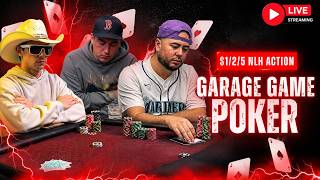SPICY CASH GAME! Garage Poker Action! ($1/2/5 NLH) screenshot 5