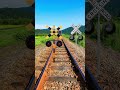 【踏切アニメ】ふみきりカンカンのショートストーリー2♪ Memories of railroad crossings #2 ♪　#Shorts　#ショート
