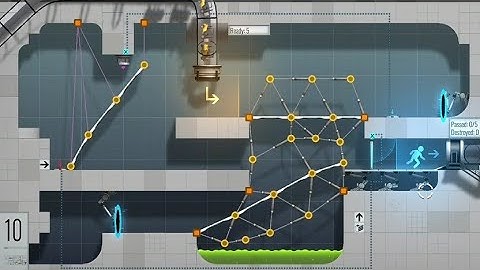 Bridge Constructor Portal - Level 10 Walkthrough