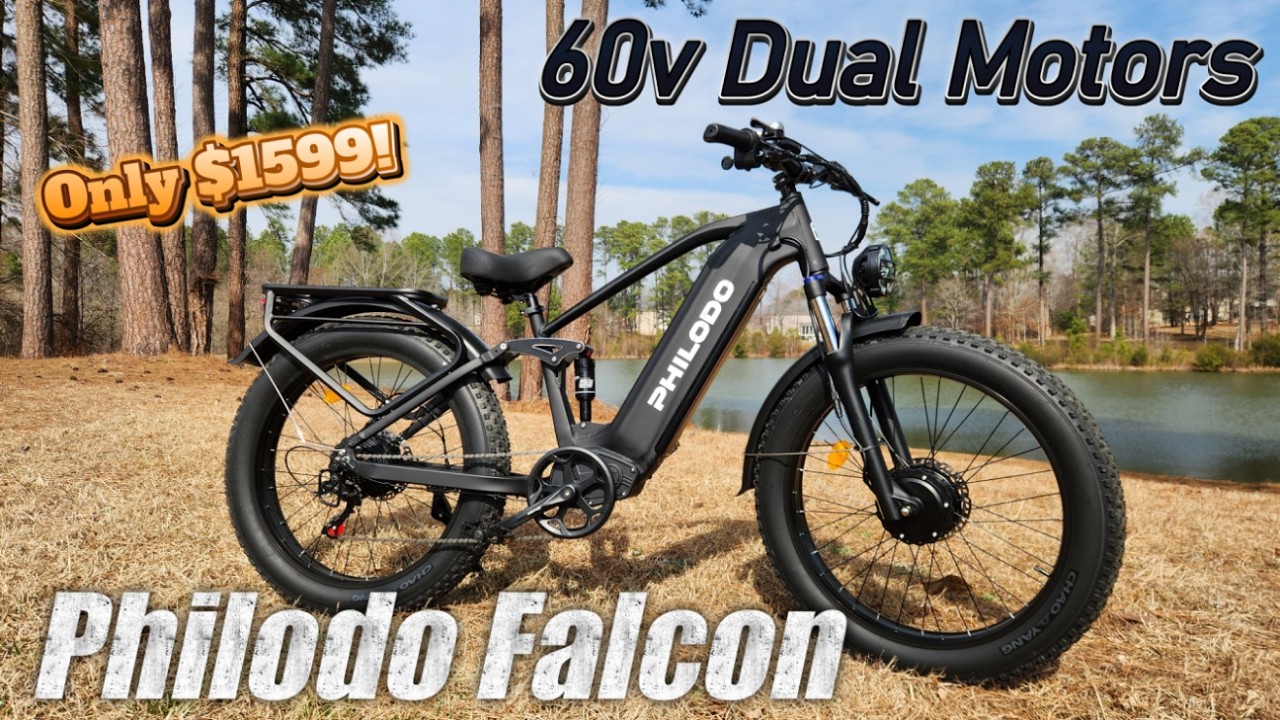 Philodo Falcon — двухмоторная силовая установка на 60 В и максимальная скорость 38 миль в час все...