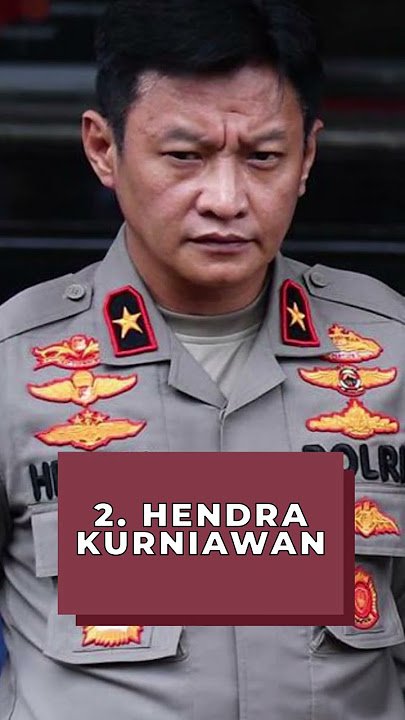 Perwira Tinggi Polri yang Dipecat dan Dicopot dari Jabatannya