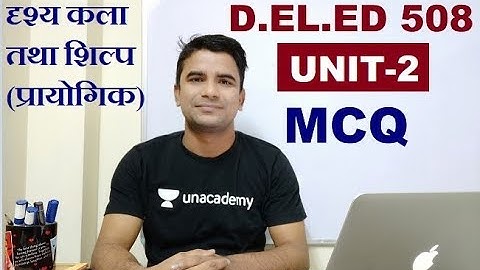 Nios Deled 508 Unit-2 MCQ By Your Online Partner