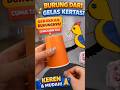 Burung dari Gelas Kertas Bekas Bisa Bergerak! #Shorts #KerajinanTangan #IdeKreatif #TutorialDIY