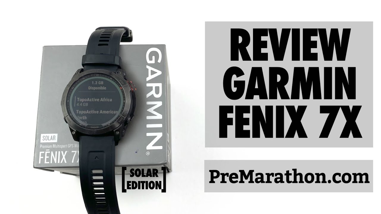 Review Garmin Fenix 7X - Solar Edition [PROS y CONTRAS] 