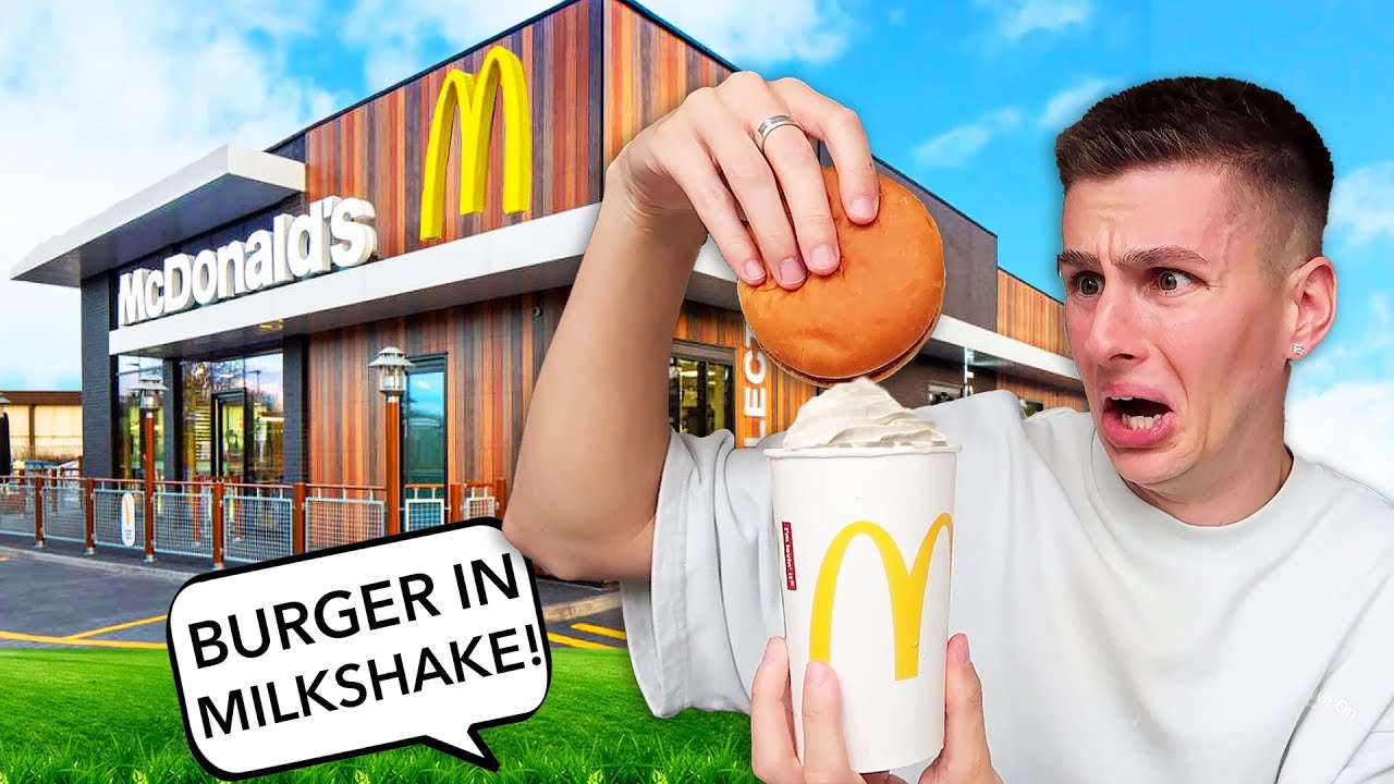ONLY Eating WEIRD MCDONALDS FOOD COMBINATIONS For 24 HOURS!