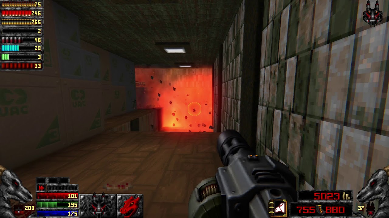 Brutal Guncaster v Whispers of Satan Feat. Trivium pt 2