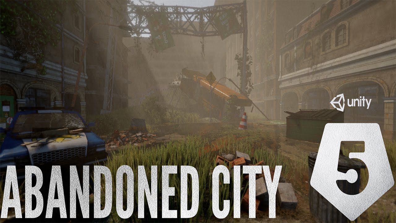 Abandoned City | Speed Level Design (Unity 5) - YouTube