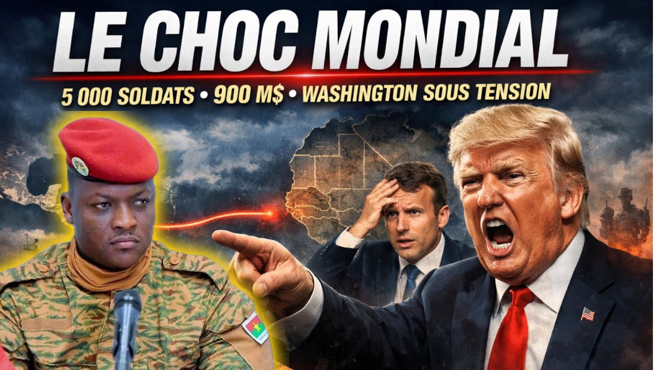 Ibrahim Traoré : 5 000 soldats et 900 millions $ — le choc qui inquiète Washington