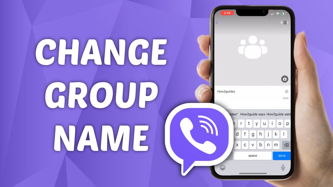 How to Change Group Name on Viber - YouTube