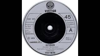 UK New Entry 1975 (104) Kraftwerk - Autobahn
