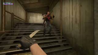 Ace with Ak-47 in map Cache