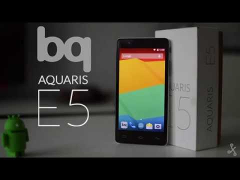 bq Aquaris E5 HD: análisis, primeras impresiones y review
