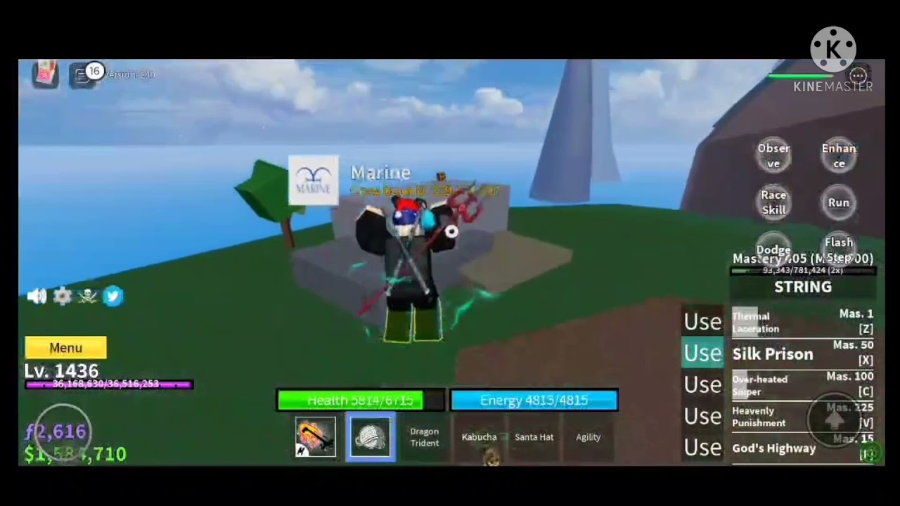 Blox Fruit Fighting and defeating tide keeper YouTube