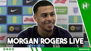 LIVE | Morgan Rogers press conference | England