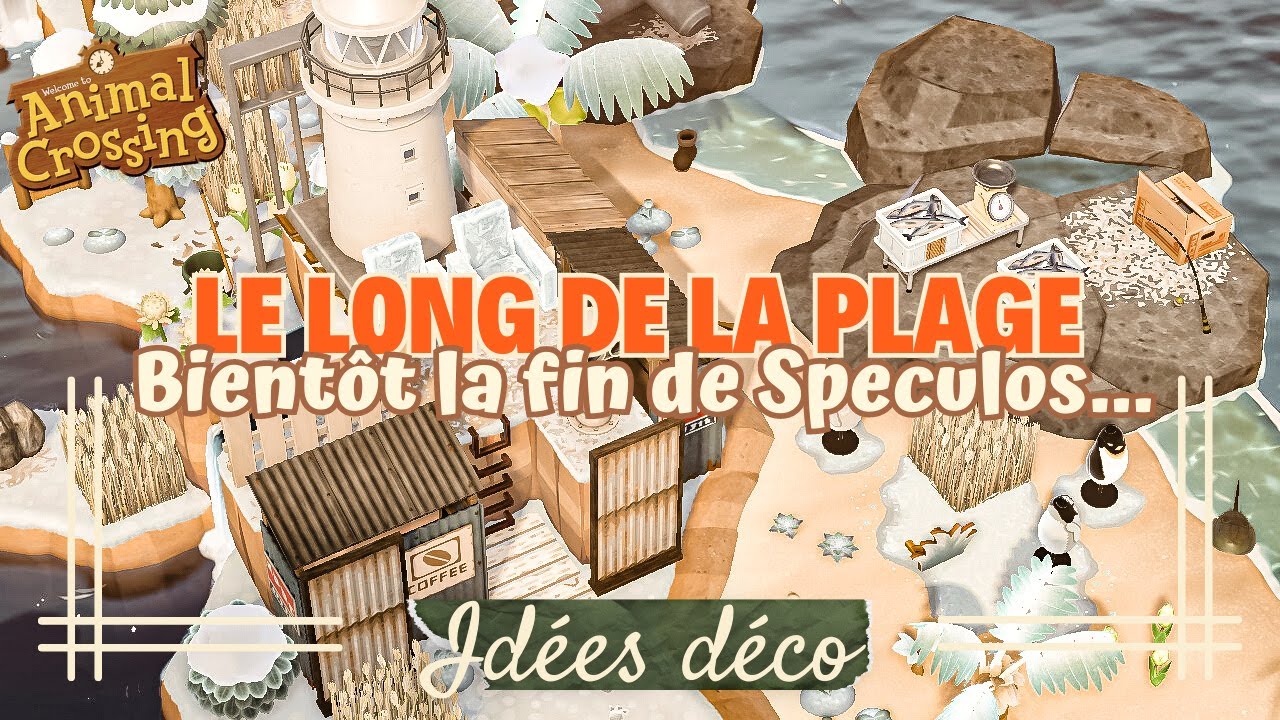 DÉCORATION LE LONG DE LA PLAGE ║ Idées Déco 12 ║ Animal crossing new horizons ║ acnh 