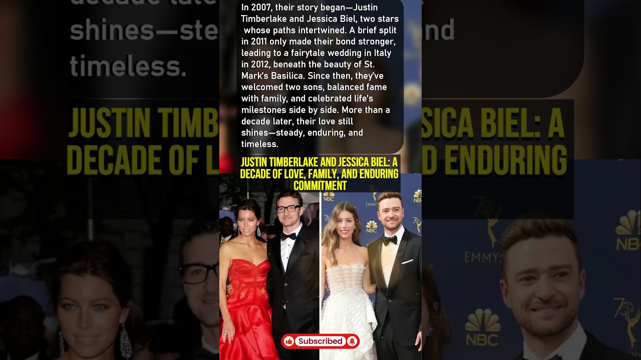 Justin Timberlake and Jessica Biel: A Decade of Love, Family, and Enduring Commitment