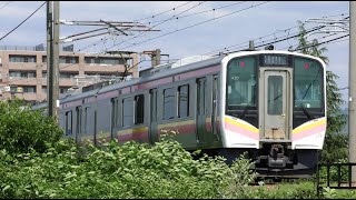 E129系B25+A30編成【4K】信越本線下り普通447M