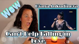 Reacting to Diana Ankudinova | Can't Help Falling In Love | AMAZING 🤩