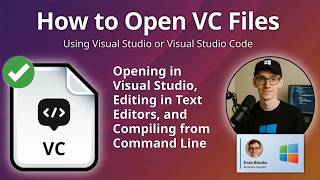 How to Open VC Files (Visual C++ Source Code)