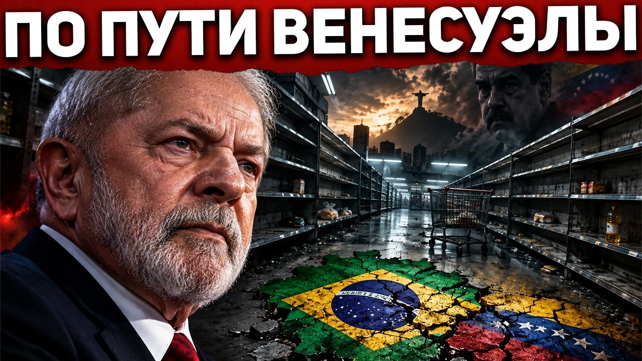 Бразилия после «экономического чуда» идёт к пустым полкам.Почему Лула в четвёртый раз выиграл выборы