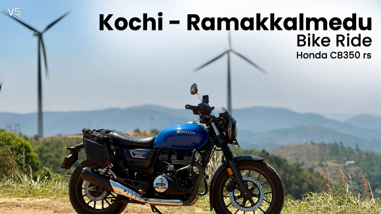 Kochi - Vagamon - Ramakkalmedu | Bike Ride | CB350rs | Pure exhaust sound