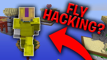FLY HACKING IN HYPIXEL BEDWARS??