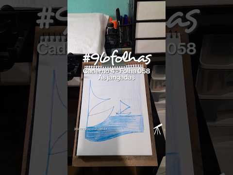 #96folhas caderno 4 - 058: As jangadas