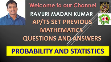 AP-TS-SET-PROBABILITY AND STATISTICS-MATHEMATICS-1